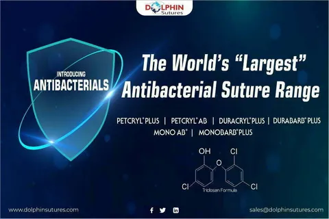Introducing Antibacterial Suture Range