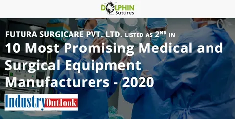 Ranked 2nd in Top 10 Medical and Surgical Equipment Manufacturers – 2020