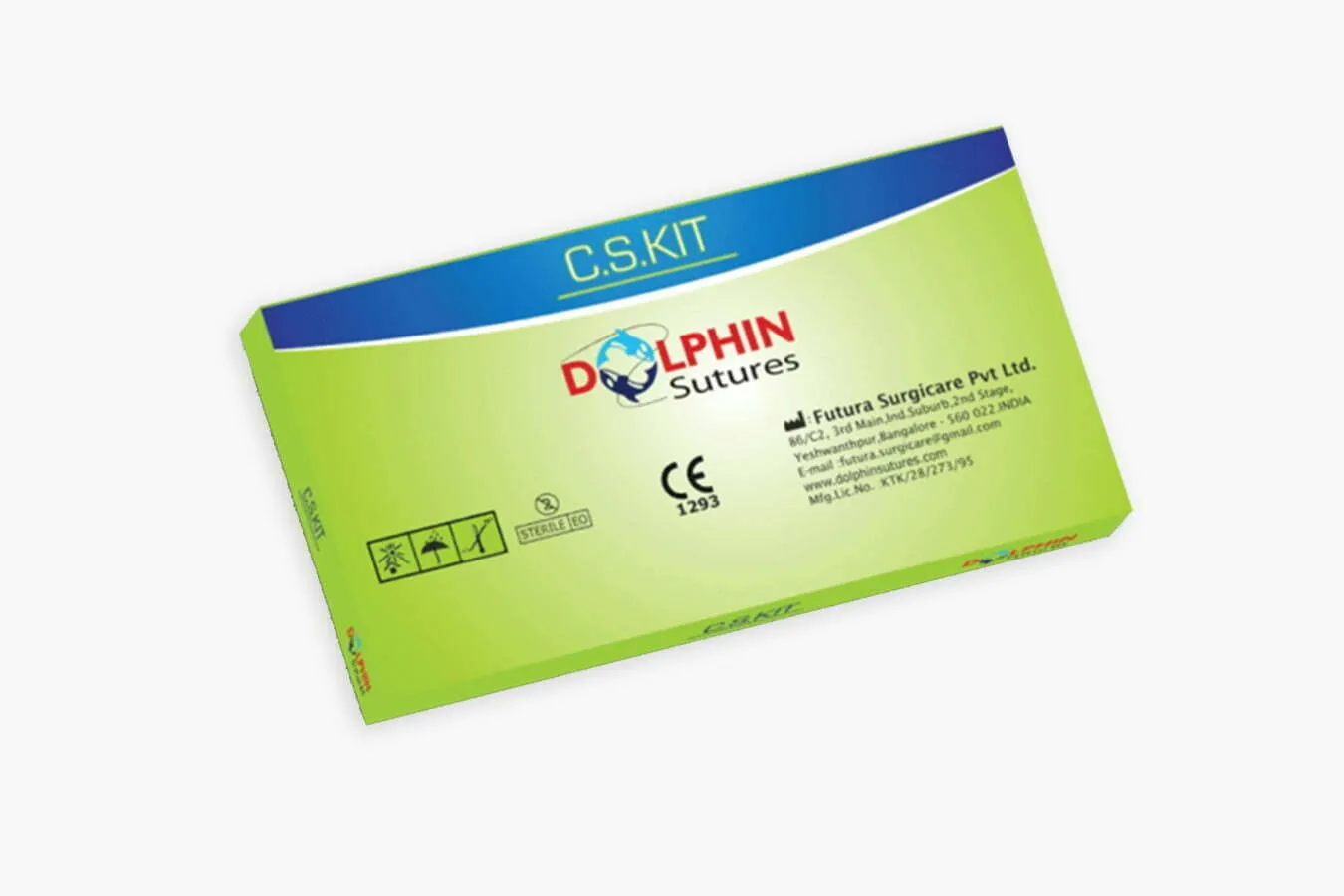 Sectio-Nahtmaterial-Set Dolphin Sutures
