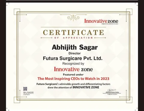 Futura Surgicare’s CEO Recognized as one of the “Most Inspiring CEOs to Watch in 2023”