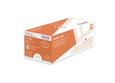 Poliglecaprone 25 Antibacterial Sutures