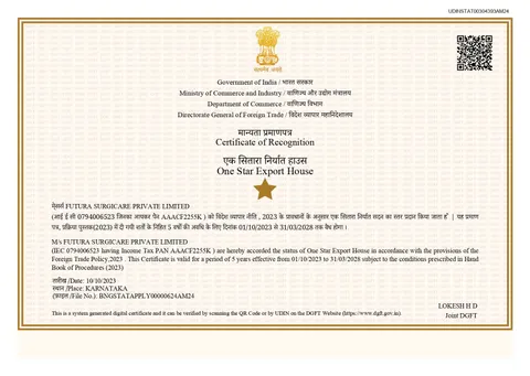 Empowering Global Trade: Our Journey to Becoming a Star Export House