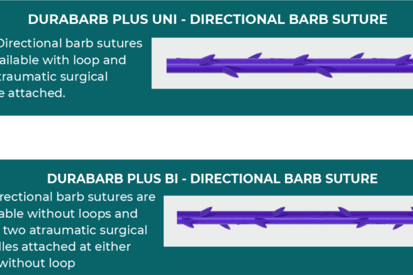 barb Dolphin Sutures